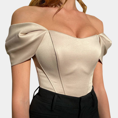Elegante off-shoulder top voor dames