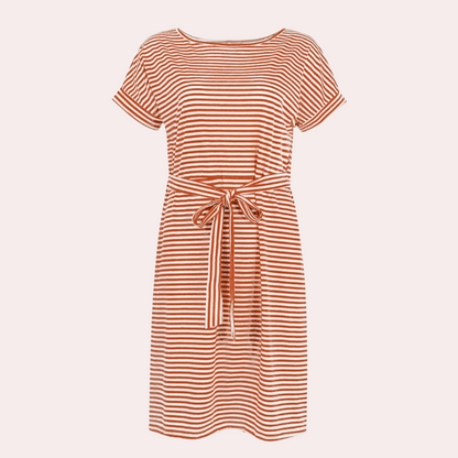 Gestreepte casual jurk voor dames