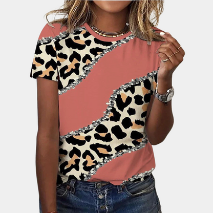 Brenda - Bedrukt T-Shirt Voor Dames - Stijlvol & Comfortabel