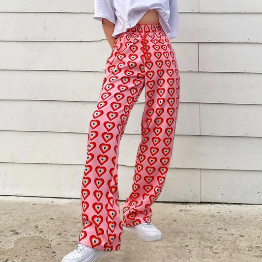 Moderne broek met wijde pijpen voor ultiem comfort