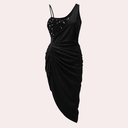 Bernarda - Elegante Jurk met Fonkelende Pailletten
