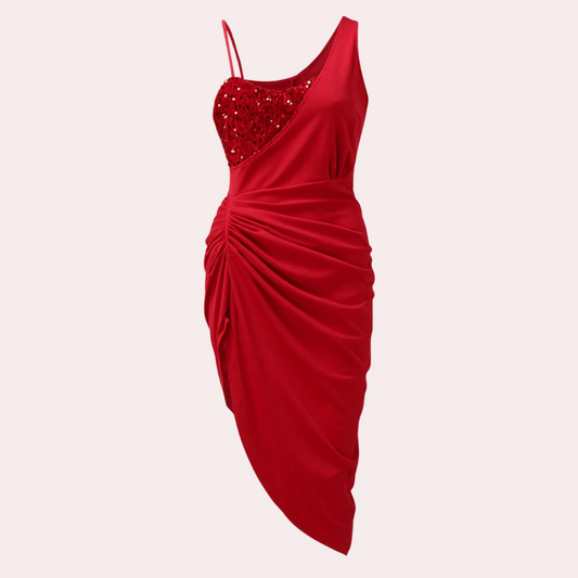 Bernarda - Elegante Jurk met Fonkelende Pailletten