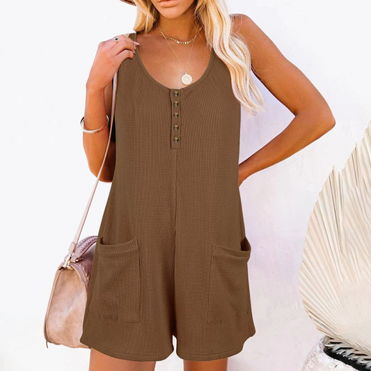 Xena - Dames Ontspannen Pasvorm Casual Romper