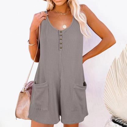 Xena - Dames Ontspannen Pasvorm Casual Romper