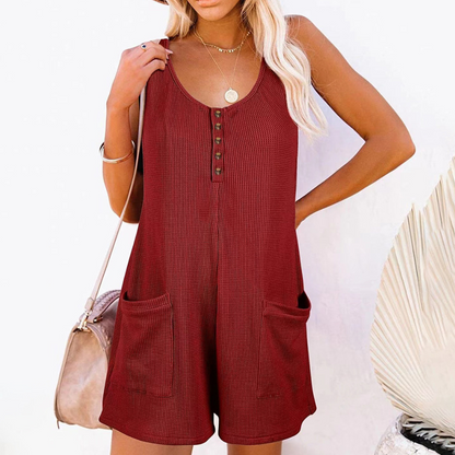 Xena - Dames Ontspannen Pasvorm Casual Romper