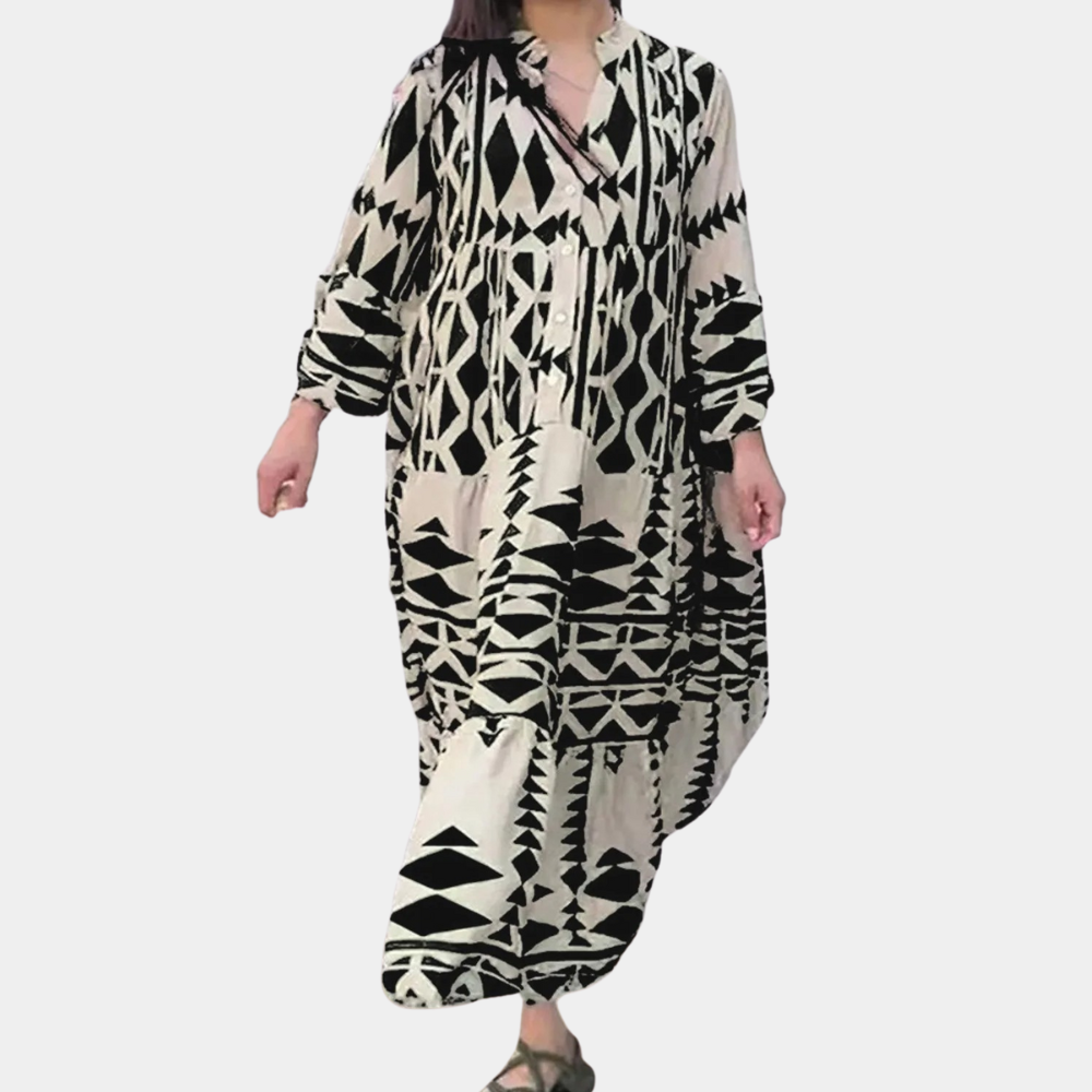 Laura - Boho maxi jurk voor dames