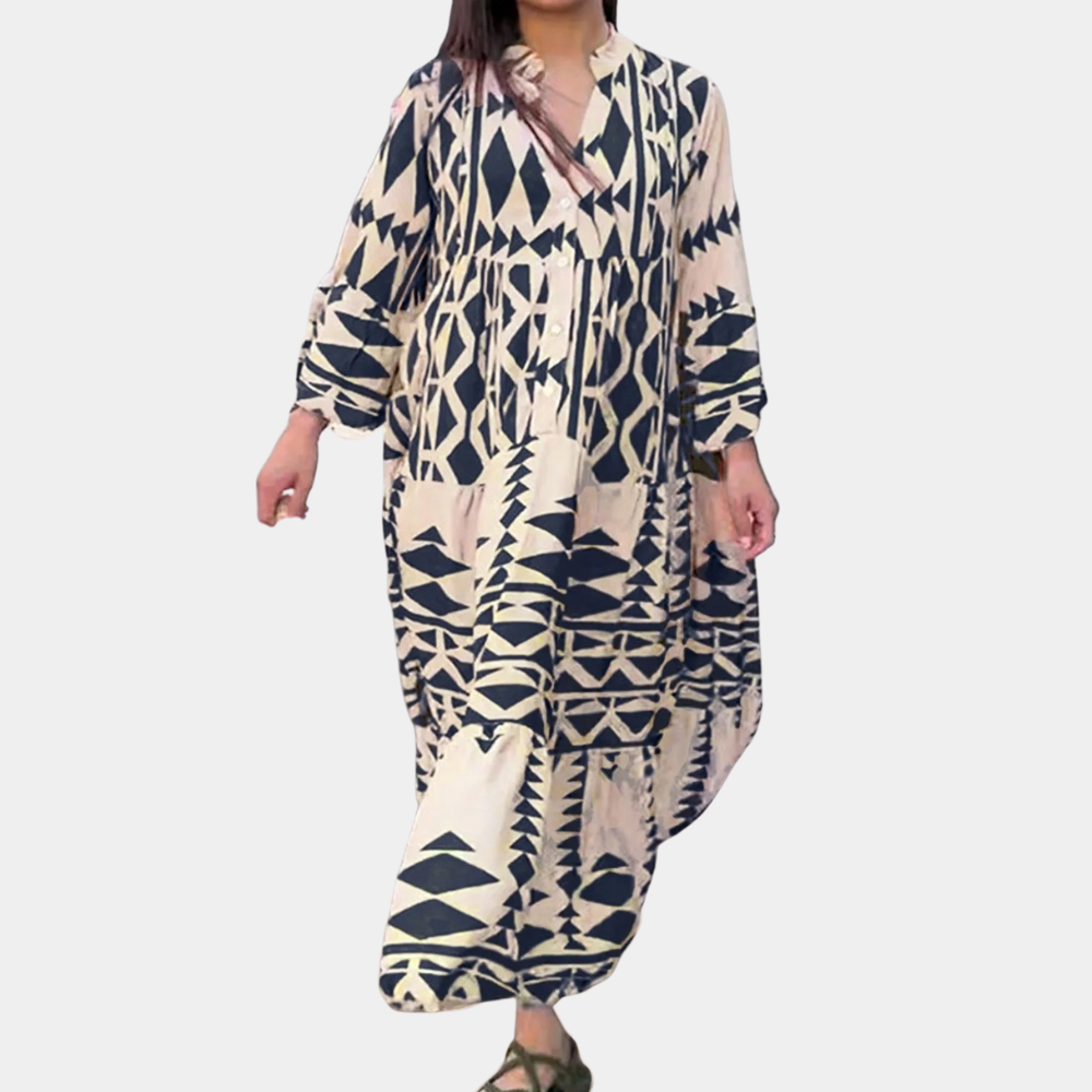 Laura - Boho maxi jurk voor dames