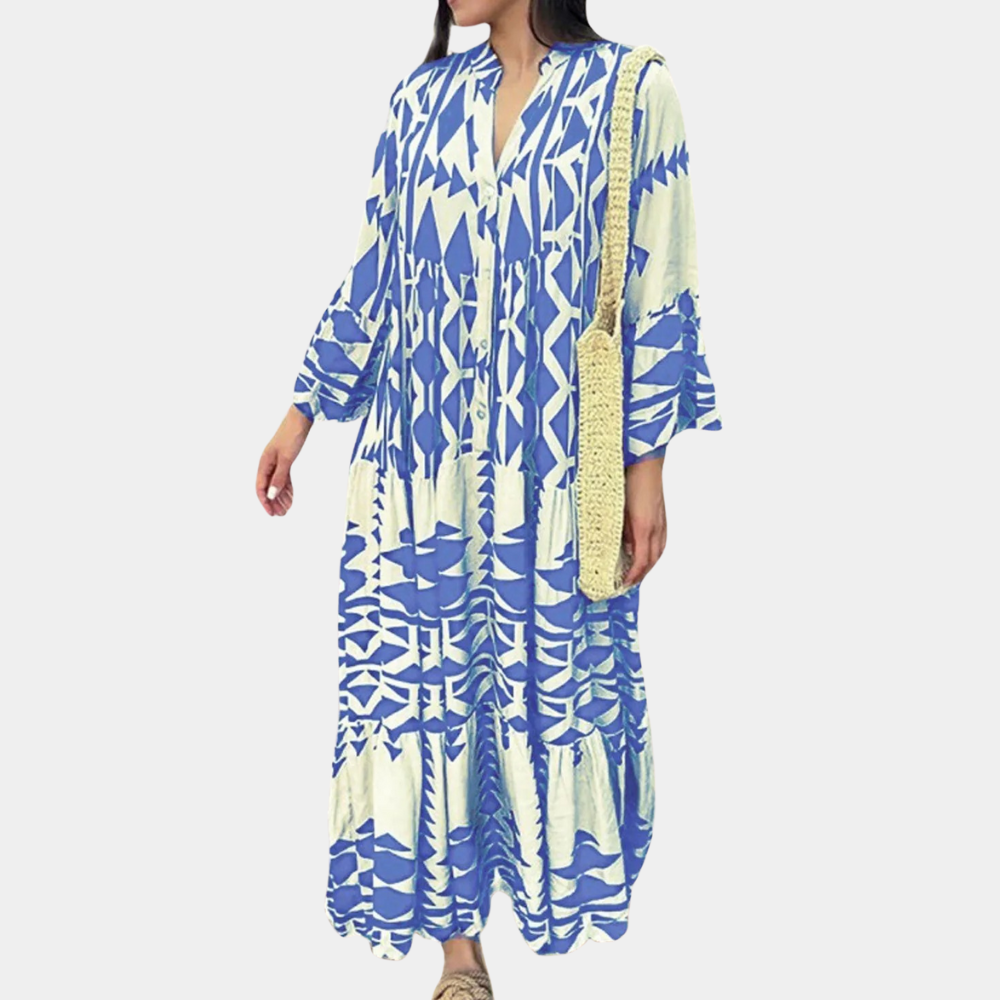Laura - Boho maxi jurk voor dames