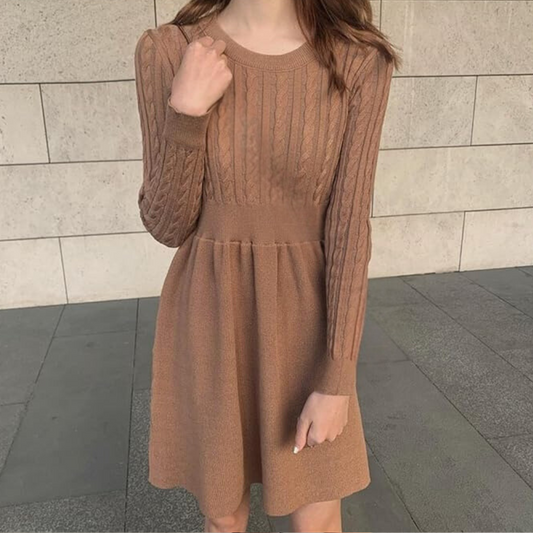 Elora - Elegante Gebreide Damesjurk voor Dames