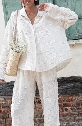 Elegant shirt en broek