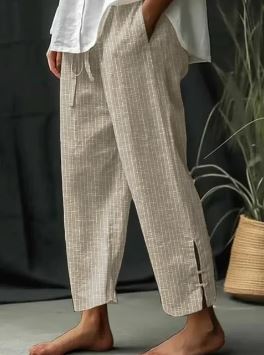 Klassieke gestreepte broek