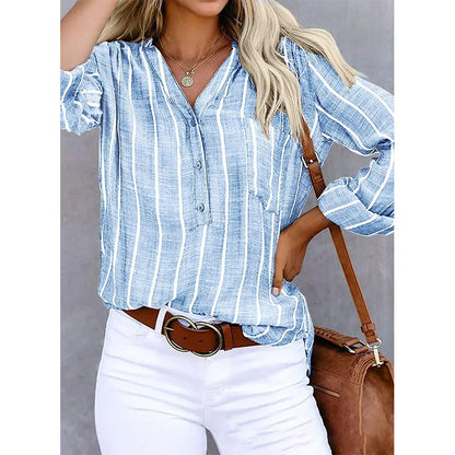 Romy - Gestreepte blouse