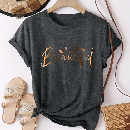 Casual T-Shirt – Relaxed Fit & Zachte Katoenmix