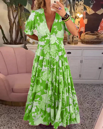 Delaney - Casual maxi jurk