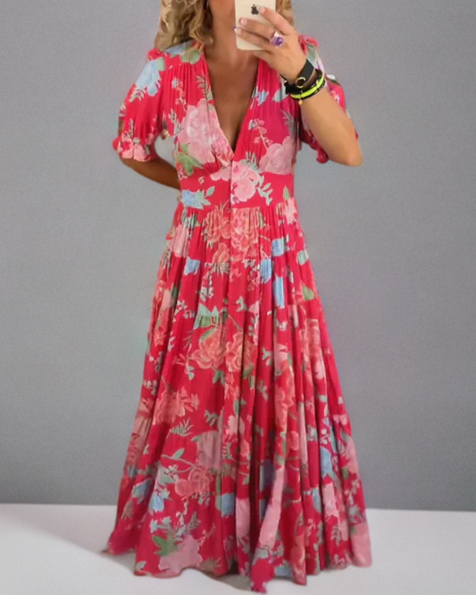 Delaney - Casual maxi jurk