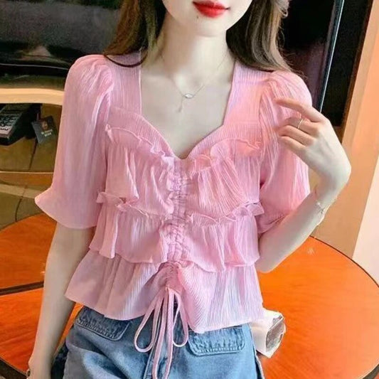 Ursul - Elegante gelaagde blouse voor dames