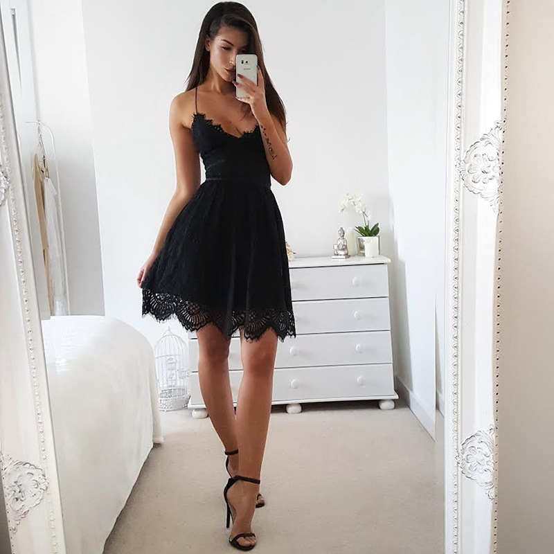 Dixie - Boho jurk met sweetheart halslijn en kant op de rug