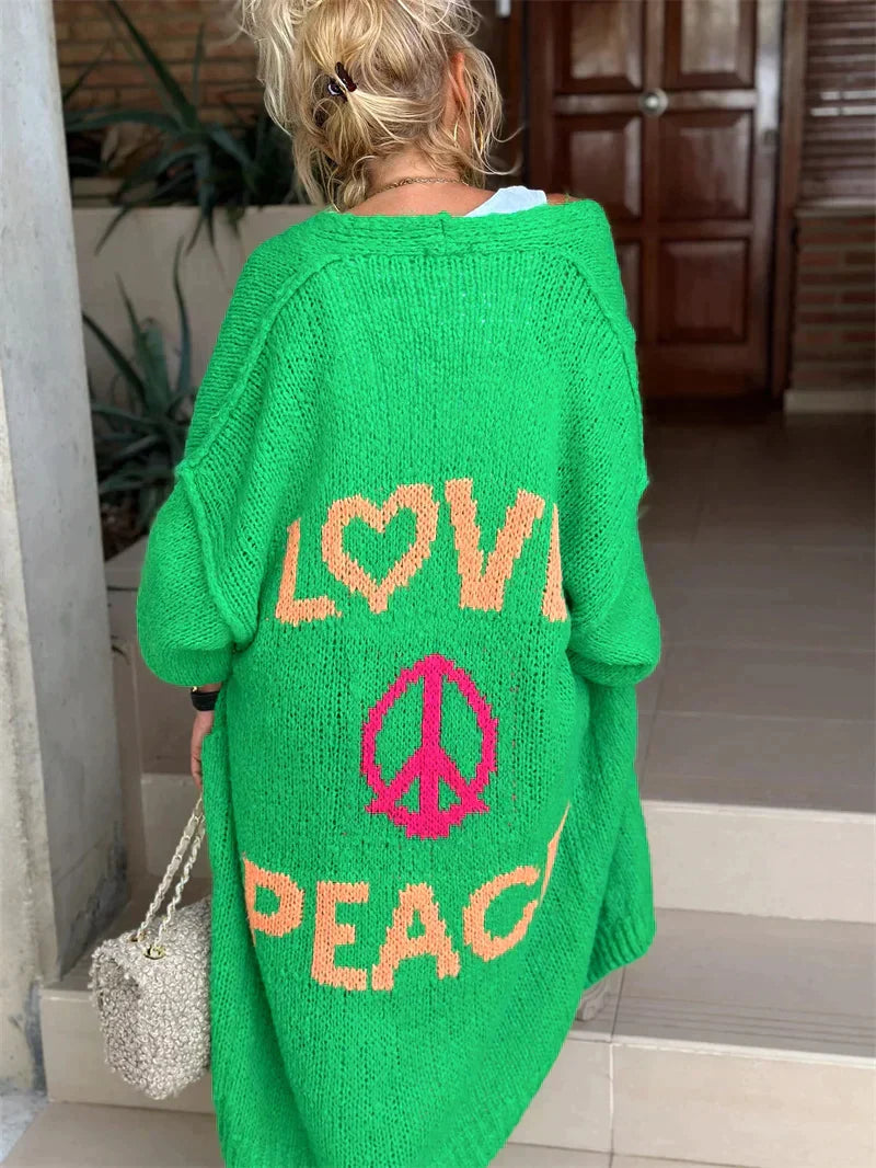 Lang damesvest