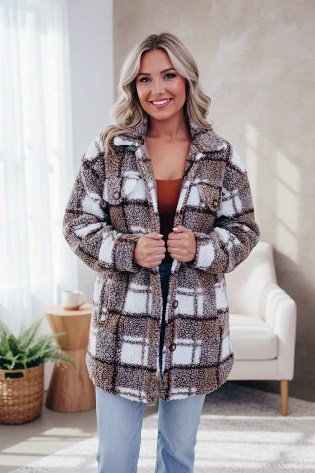 Giovanna | Elegante, warme en comfortabele fleecejas voor dames
