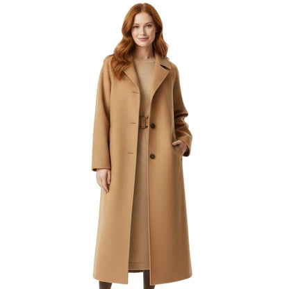Gitta | Elegante, chique en comfortabele lange jas voor dames