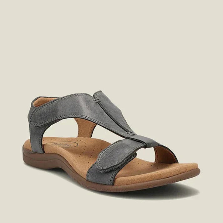 Octavia® | Zomerse leren schoenen met verstelbare sandalen