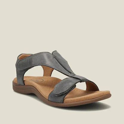 Octavia® | Zomerse leren schoenen met verstelbare sandalen