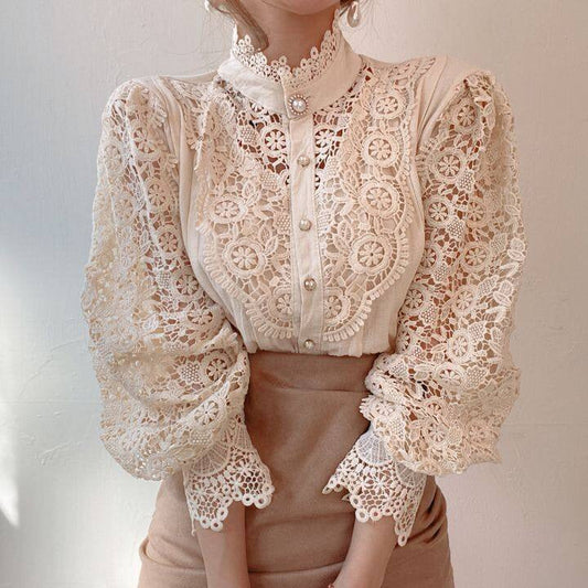 Lucy Lace Blouse | Klassiek, elegant & super cute!