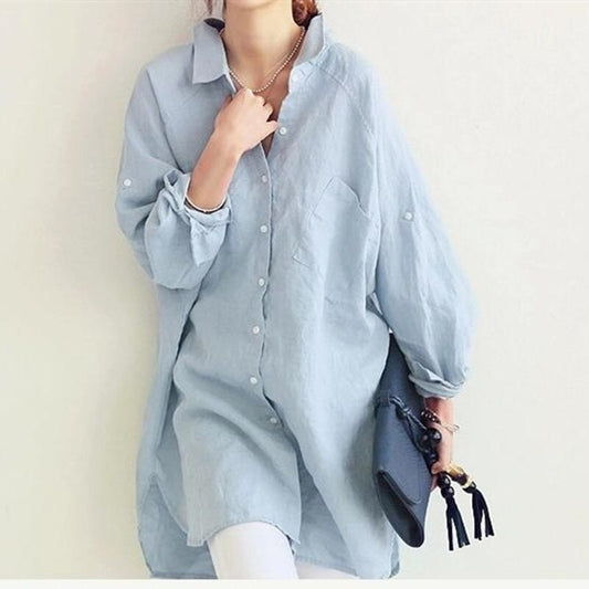 BigShirt™: Oversized Hemd Voor Dames