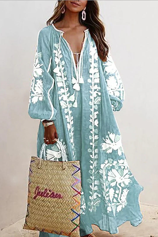 Hallie - Oversized casual jurk met lange mouwen