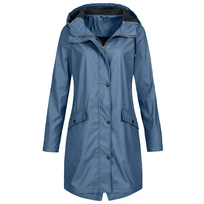 Marloes - waterdichte mackintosh met capuchon