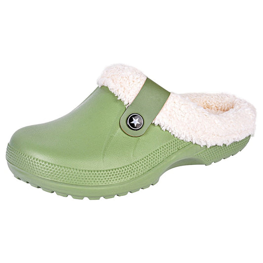 Waterproof Plush Home Shoes