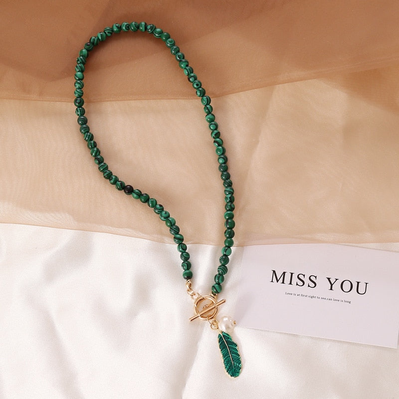 Nature Love | Parel Drop Ketting