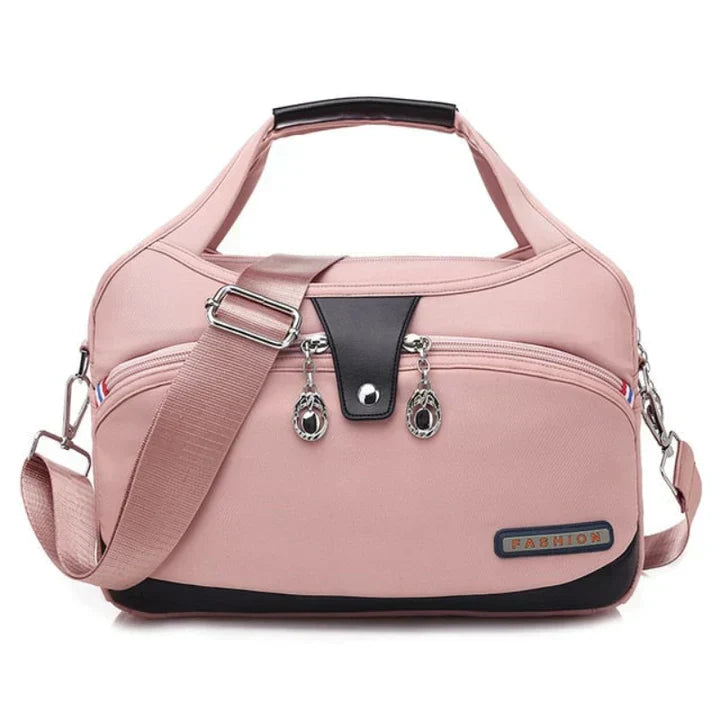 Gisela | Modieuse tas met vakken en rits