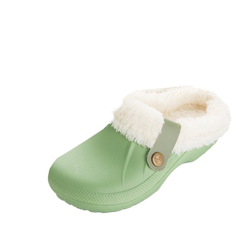 Waterproof Plush Home Shoes