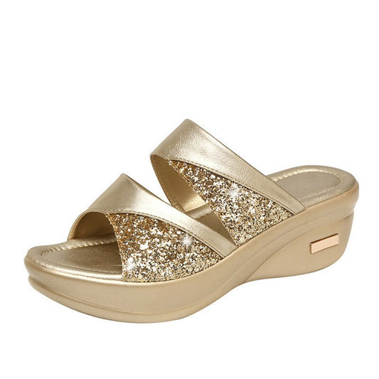 Sophie | Open-Teen Pantoffels – Comfortabele Dames Slippers voor Thuis