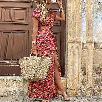 Irene - Boho maxi jurk