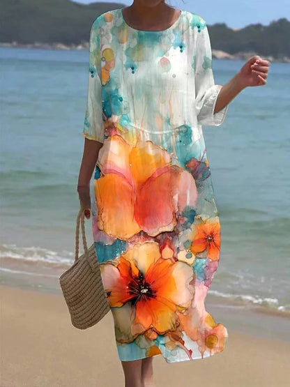 Jackie - Boho Bloom jurk