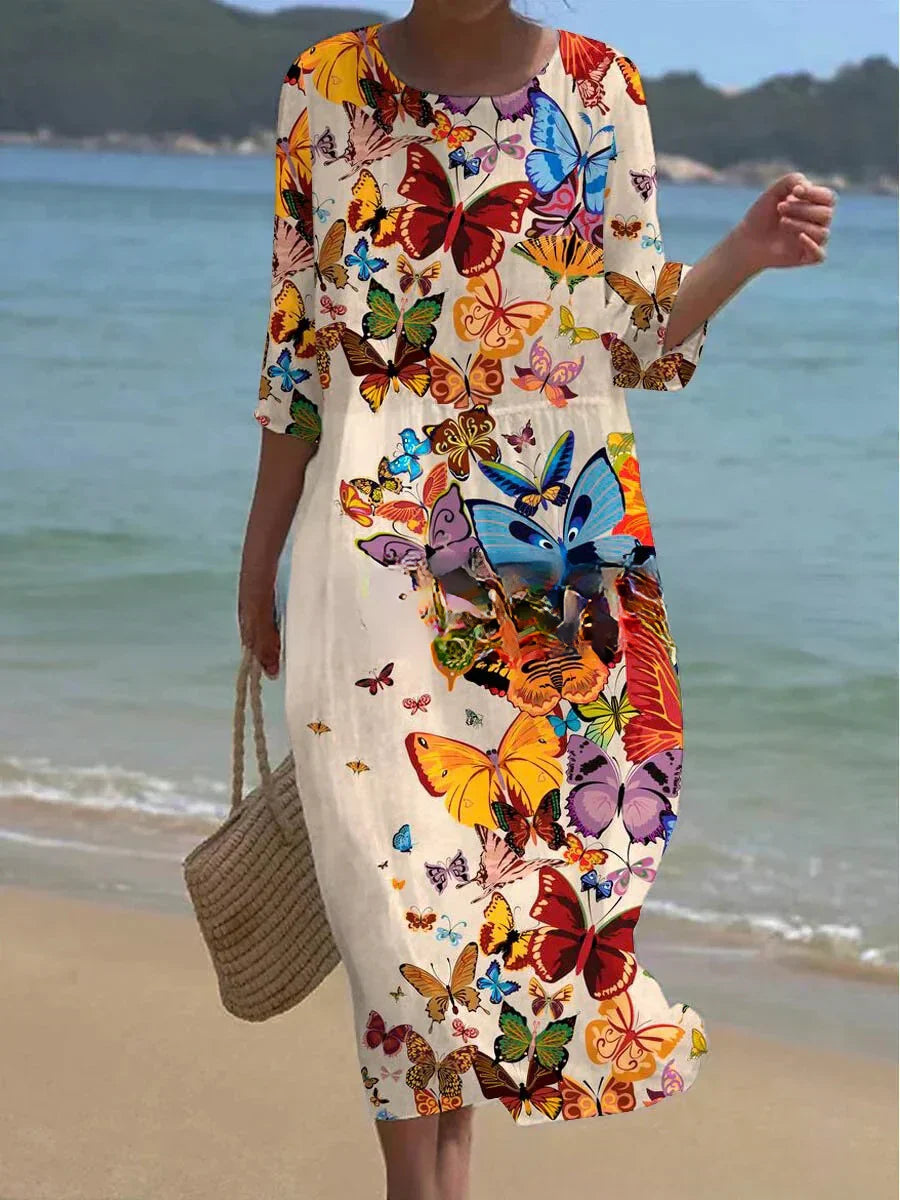 Jackie - Boho Bloom jurk
