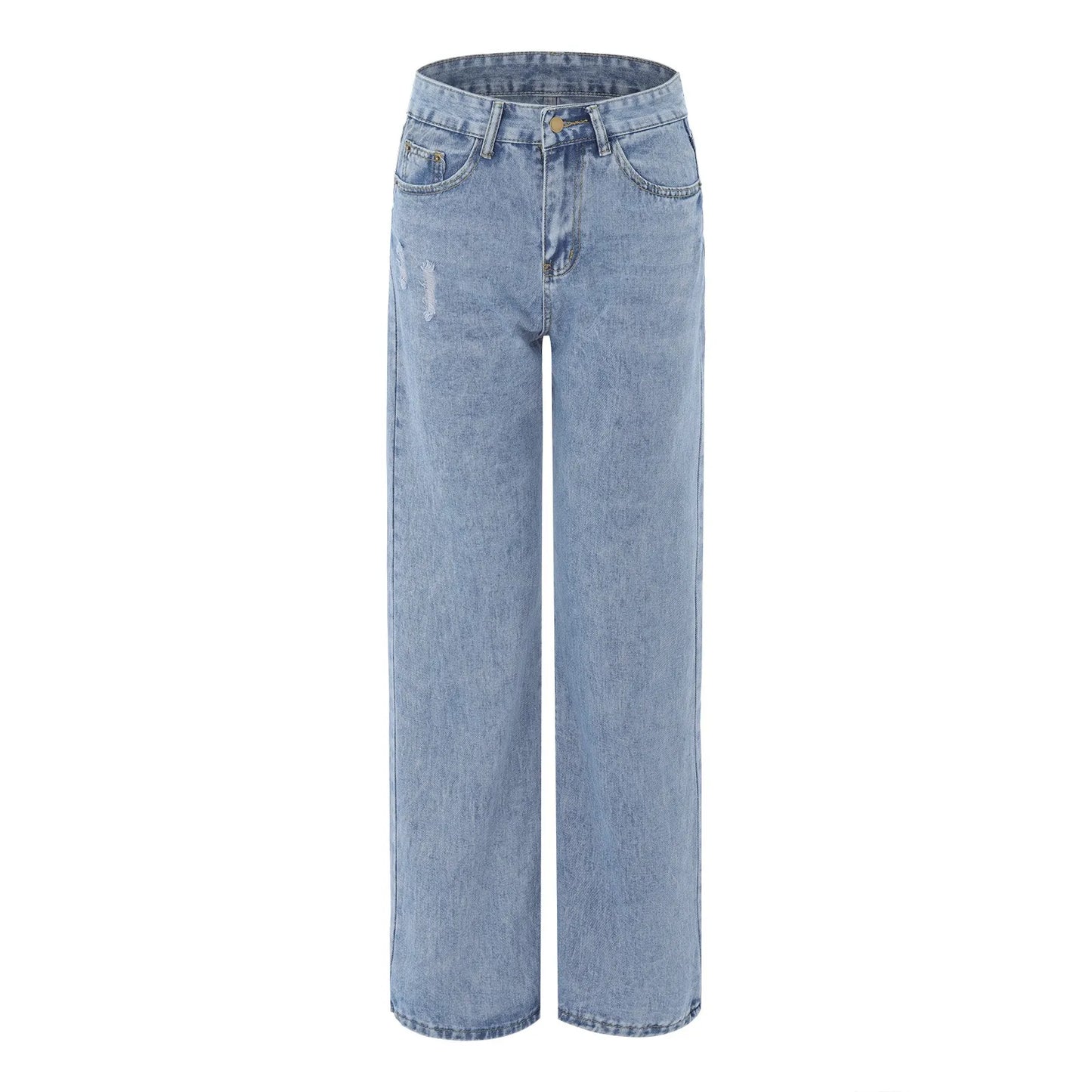 Valérie - Denim met hoge taille