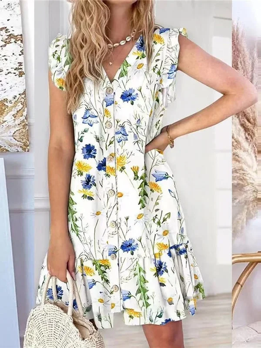 Jovie - Bedrukte Casual Jurk voor Vrouwen