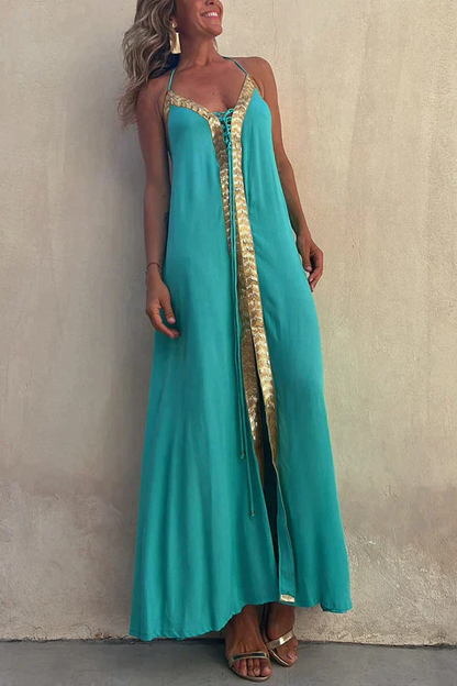 Kaz - Lange zomerjurk in trendy stijl