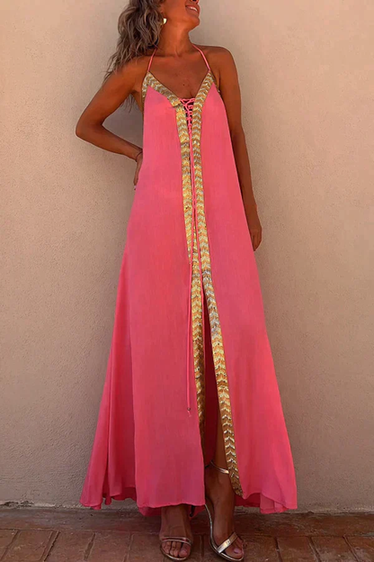 Kaz - Lange zomerjurk in trendy stijl