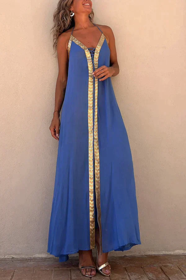 Kaz - Lange zomerjurk in trendy stijl
