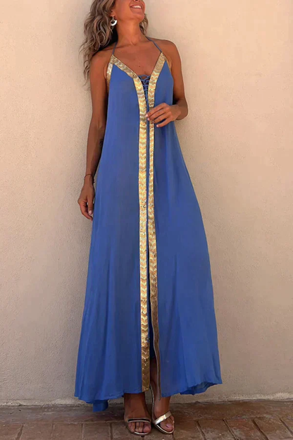 Kaz - Lange zomerjurk in trendy stijl