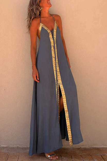 Kaz - Lange zomerjurk in trendy stijl