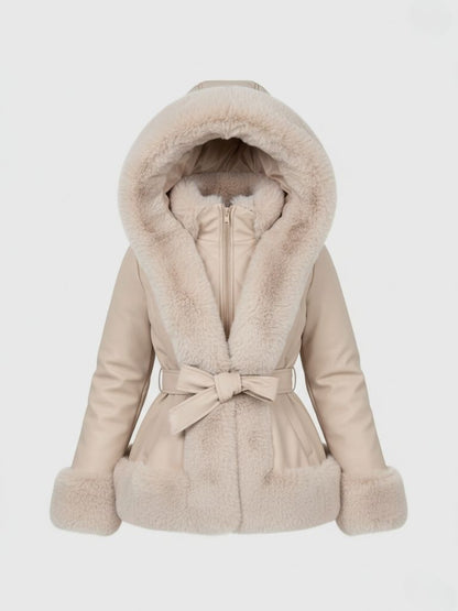 Lina | Chique en comfortabele winterjas voor dames met capuchon