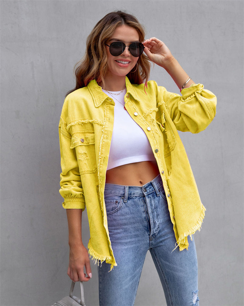 Jasmine | Elegante en casual chic damesjeansjas
