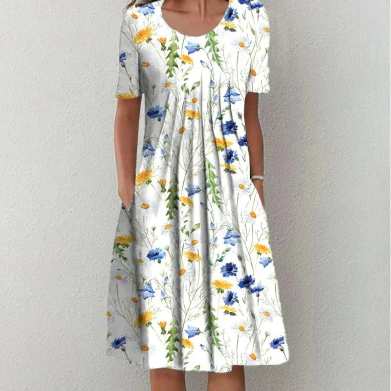 Maura - Elegante katoenen jurk