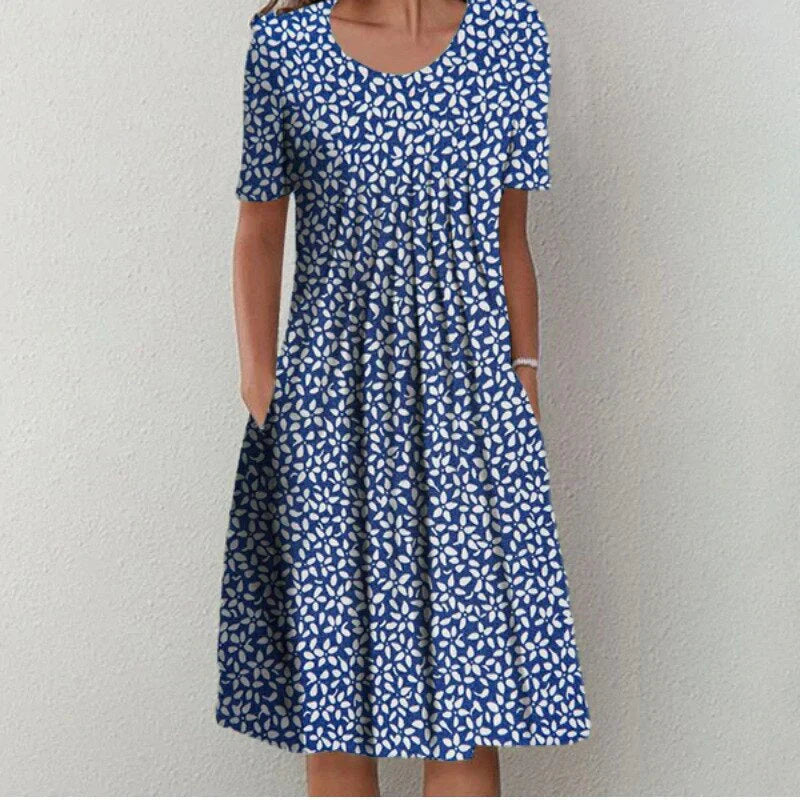 Maura - Elegante katoenen jurk