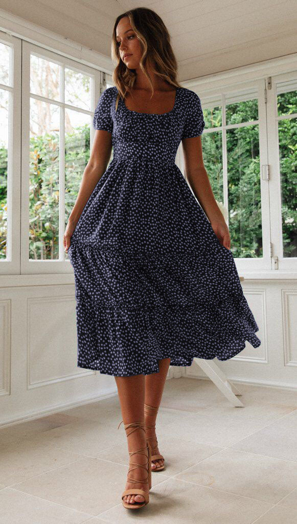 Meadow - Comfortabele Boheemse Jurk